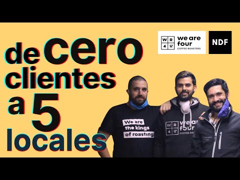 Entrevista a Daniel Rosales, Diego Abarca y Enrique Leal, Fundadores de We are Four  Coffee Roasters